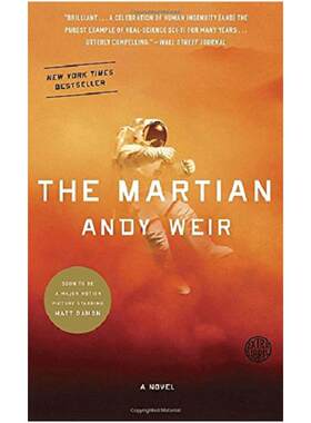 安迪威尔火星救援 The Martian Andy Weir 火星救援英文原版火星救援小说火星救援书火星救援电影周边火星救援原著