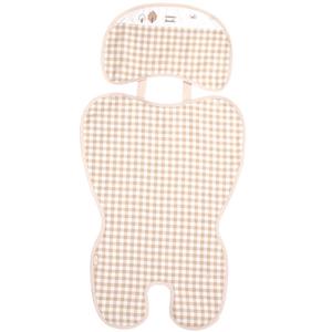 良良婴儿推车凉席垫苎麻透气夏季新生坐垫儿童宝宝餐椅通用凉垫