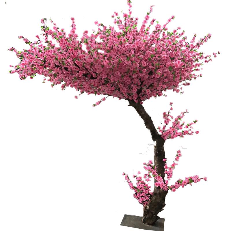 仿真樱花树许愿树假树梅花树酒店道具客厅婚庆装饰仿真桃花树包邮