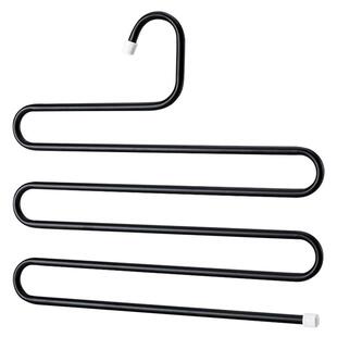 S型多层裤架五合一大学宿舍神器节省空间纳川创意裤子收纳展示挂