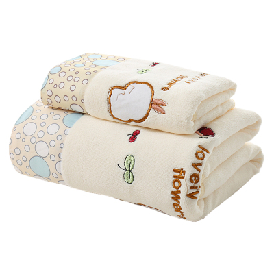 加大宝宝比纯棉吸水儿童盖毯