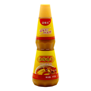 逗嘴乐浓缩鸡汁1kg高汤鸡精调味料味精家用商用瓶装鲜香