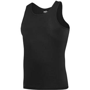 男士背心土二股劲二道两根筋跨带夸带卡夏季夏天冰丝挎篮北心内搭