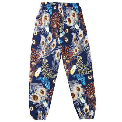 新款宽松棉绸长裤防晒防蚊凉爽