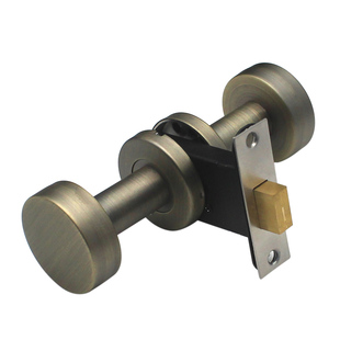 圆形304不锈钢明装把手 单面锁 隐形锁暗装背景墙暗门拉手锁包邮