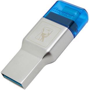 金士顿Micro SD读卡器 高速USB3.1双接口 Type-C 手机TF卡读卡器