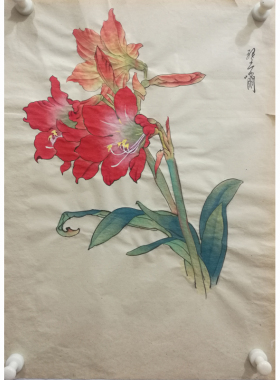 工笔画白描底稿二尺竖幅小品仿古画装饰画手画图片定制手绘稿包邮