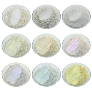 珠光粉滴胶火漆印章彩墨矿物质颜料泡沫球云母粉水彩粉闪亮粉金粉