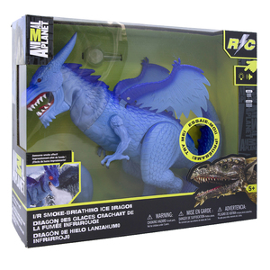 Animal Planet动物星球声光遥控恐龙吐雾气喷烟冰龙Smoke Dragon