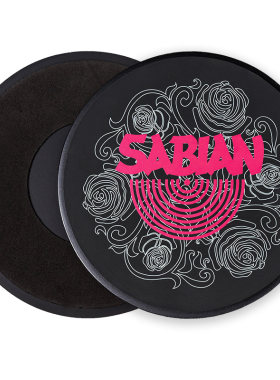 SABIAN沙滨SP系列架子鼓哑鼓垫6寸/12寸可选初学入门打击乐哑鼓垫