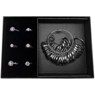 DIAMOND FOUNDRY钻戒试用小黑盒 VRAI/芮爱试用套装