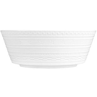 Wedgwood威基伍德意大利浮雕20/25cm骨瓷大汤碗果斗家用盆色拉碗