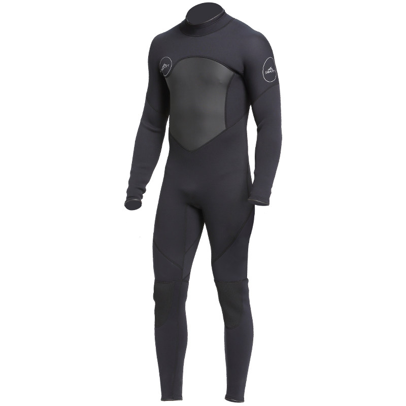 3mm潜水服鲨巴特保暖湿式连体男