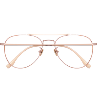 复古超轻纯钛近视眼镜女可配有度数网红款素颜神器男韩版佐野一郎