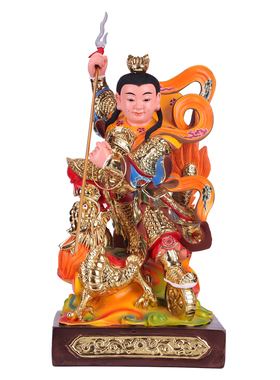 哪吒中坛元帅供奉摆件佛像