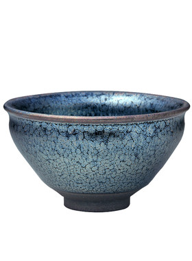 铁胎星光油滴建盏名家功夫茶具