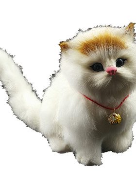 包邮仿真动物猫咪儿童毛绒
