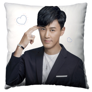 照片定制男朋友靠垫 林峯抱枕头真人形玩偶 林峰使徒行者风暴同款