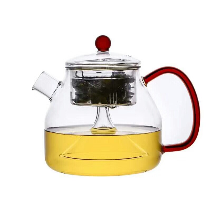 高硼耐热玻璃蒸煮茶壶电陶炉烧水壶茶水分离茶壶功夫茶具套装加厚