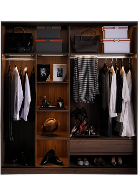 样板房间男女士鞋子礼帽装饰摆件