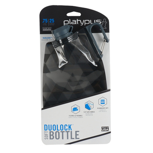 新款鸭嘴兽Platypus DuoLock户外饮水快挂塑料软水袋运动徒步登山