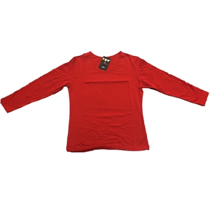 加肥加大码胖mm胖妈妈秋衣女式莱卡棉长袖t恤低领打底内衣棉毛衫