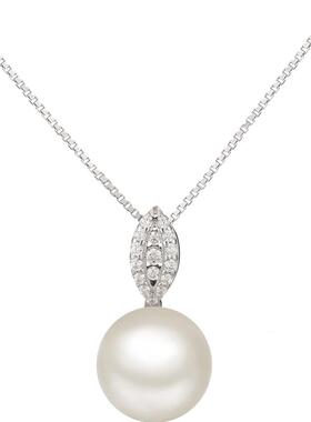 妈妈款纯银套装送婆婆珍珠项链