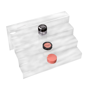 亚克力阶梯展台 订制手办展架 鸡仔展架 多层高档展示架 公仔展台