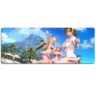 DOA死或生霞隼龙绫音海莲娜玛丽萝丝游戏周边定制超大鼠标垫桌垫