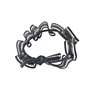 ins简约发饰发圈少女心蕾丝打结扎头高弹力皮筋发绳头绳女emi jay