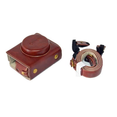 可换电池Canon佳能G7X Mark II相机包 G7X II皮套 G7X2相机套