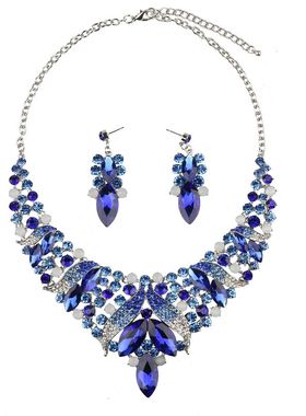 首饰时尚奢华水晶晚礼服夸张项链