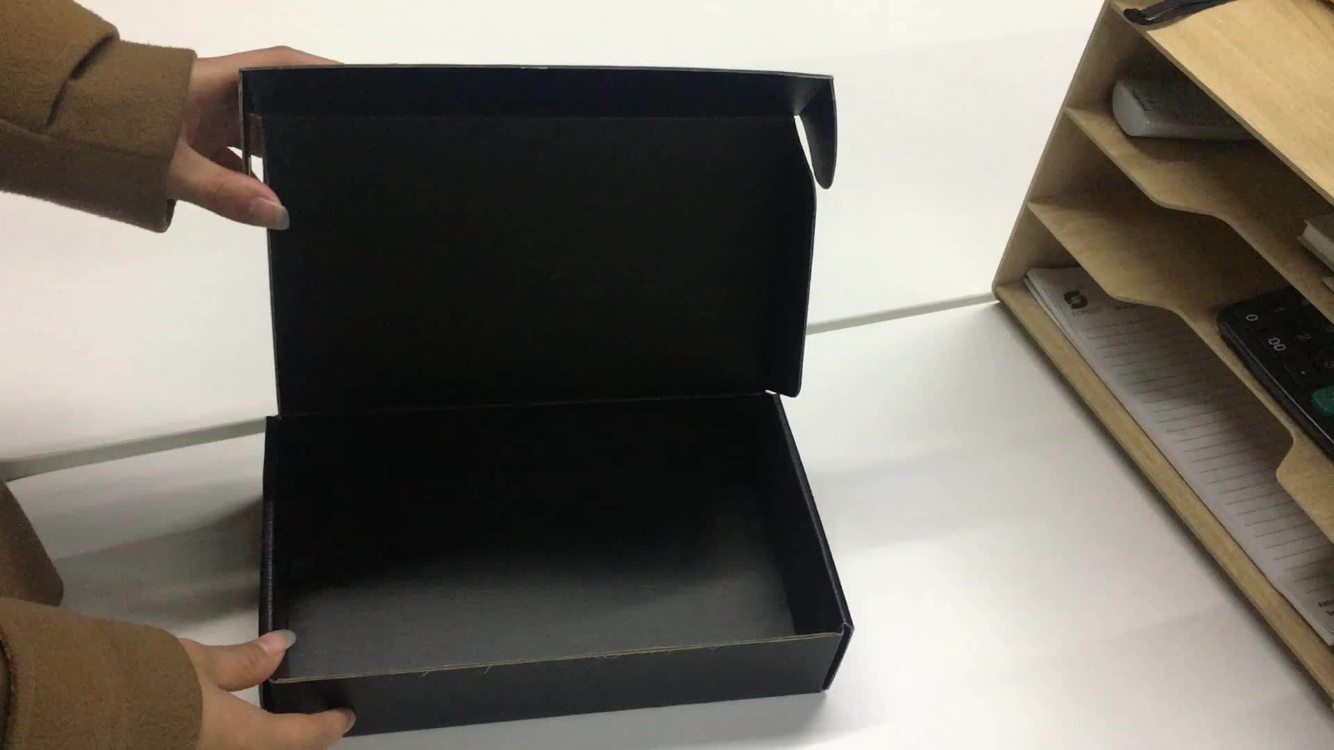 Oem Matt Black Cardboard Corrugated Mailer Box Buyer Buy Corrugated
