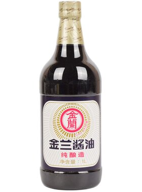 台湾原装金兰纯酿造零添加酱油