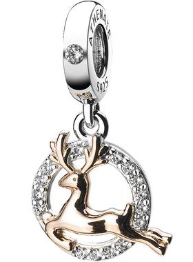 diy一鹿有你情人节吊坠潘家同款