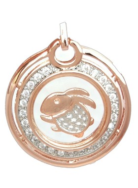 时来运转十二生肖属相吊坠项链