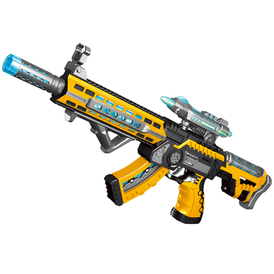 儿童音乐灯光男孩子电动玩具枪