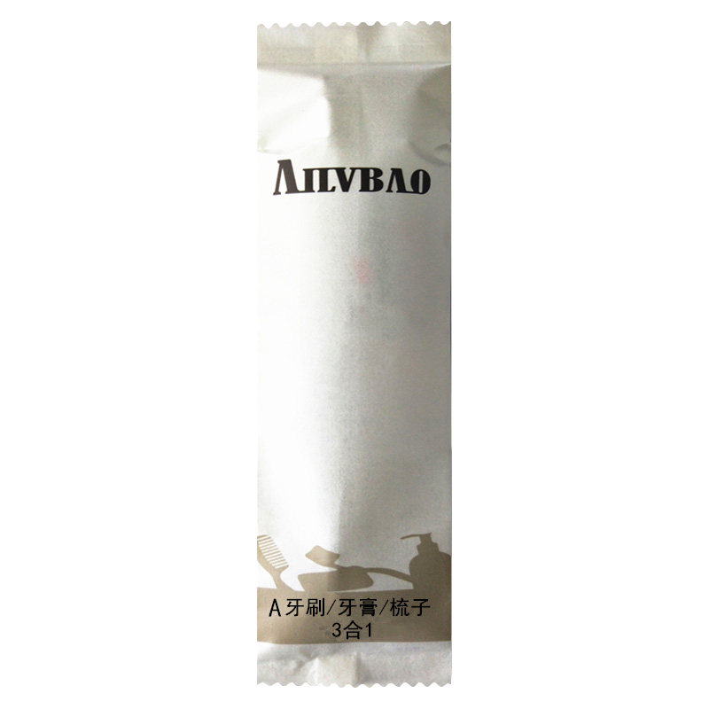 三/四/六合一牙刷牙具牙膏梳子等组合酒店一次性用品洗漱套装批发