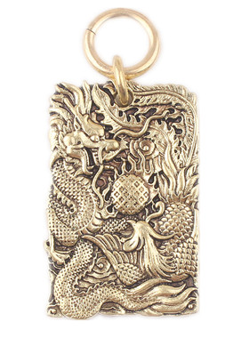 黄铜关公观音牌子吊坠挂饰品新品