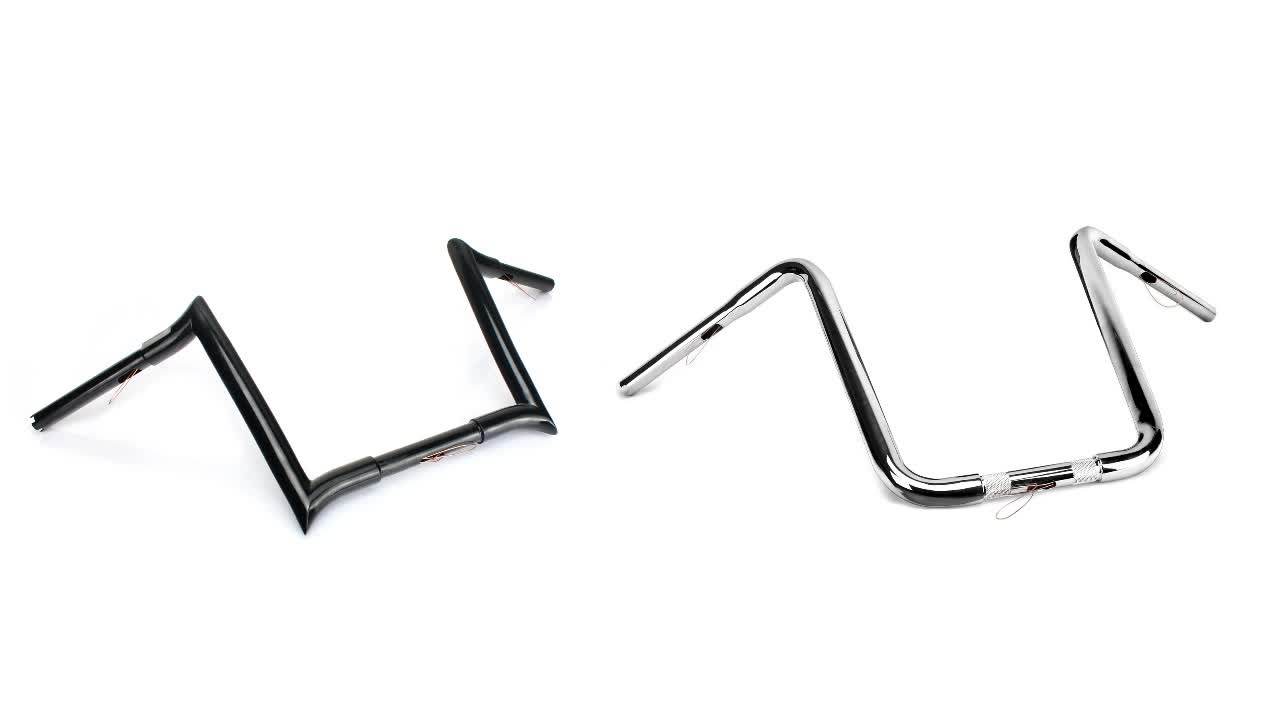 Ape Hangers Bars Fat 11/4" 16 Rise Handlebars For Harley Davidson