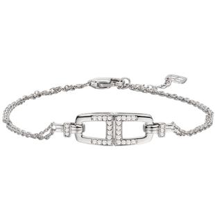 HIVENGI/海梵纪珠宝 天然南非钻石手链 18K白金手链镶嵌定制女