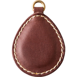 [大春]门禁卡套diy手缝材料包 真皮方形水滴门卡保护钥匙挂扣卡套