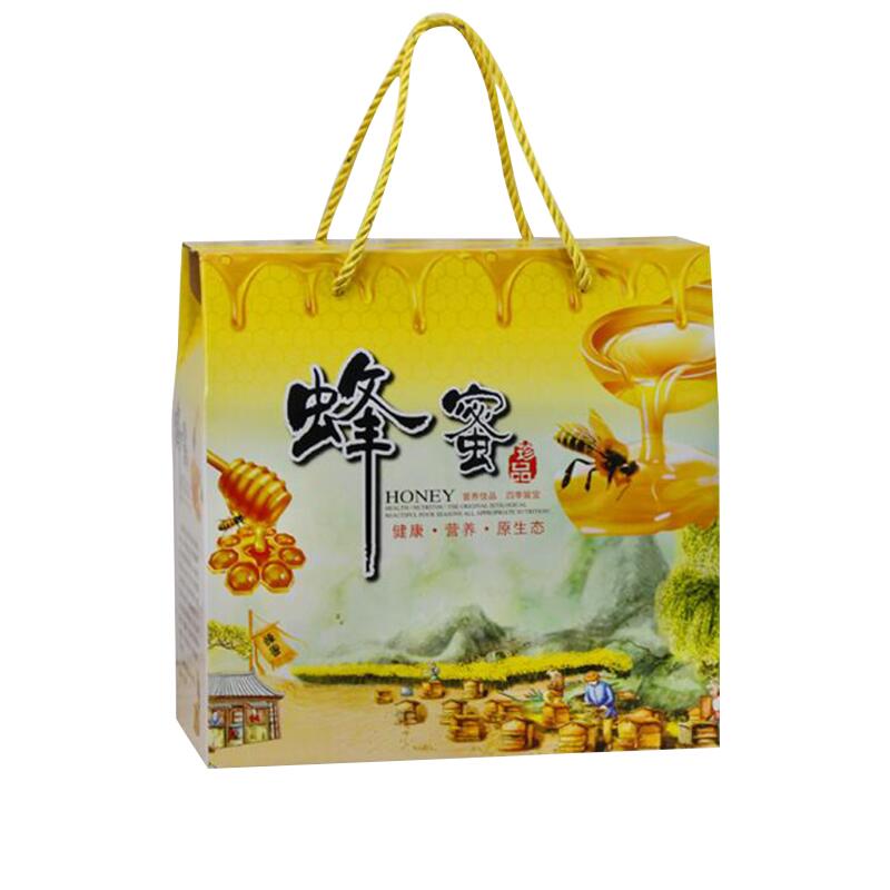 现货通用蜂蜜包装盒农家土蜂蜜礼盒蜂蜜礼品包装盒子批发可定制