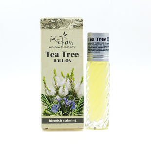 REFAN茶树精油精华棒滚珠式淡化痘印10ml痤疮保加利亚原装进口