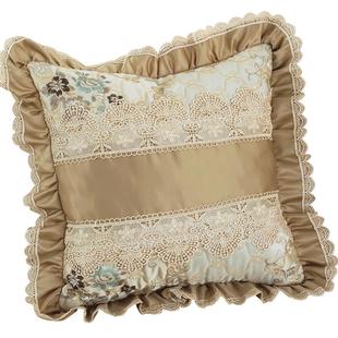 戴纳2021款四季亚麻沙发垫组合欧式抱枕套客厅靠枕家用飘窗垫装饰