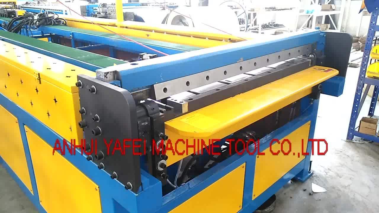 Flexible Rectangular Auto Air Duct Manufacture Line 5u Aluminum Pipe