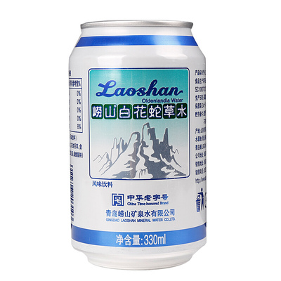 崂山白花蛇草水320ml*24罐