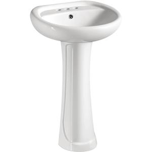 好亿家卫浴洗手盆洗脸盆面盆立柱盆卫生间面盆小号阳台洗脸盆