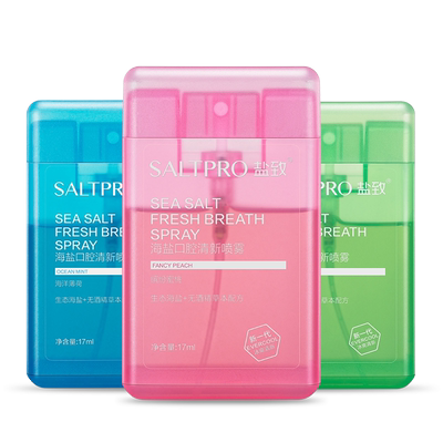 盐致口气清新剂海盐情侣口喷