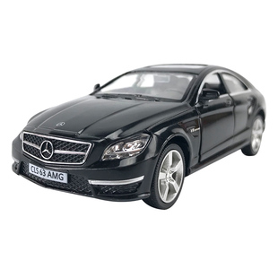 奔驰CLS63小汽车模型仿真车合金车回力车儿童男孩1-3-6岁玩具小车
